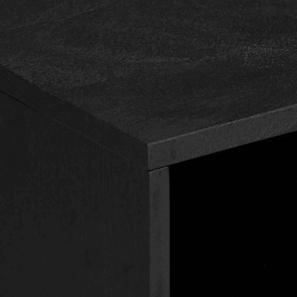 televizoriaus spintelė Juoda 80x33x46 cm Engineered Wood
