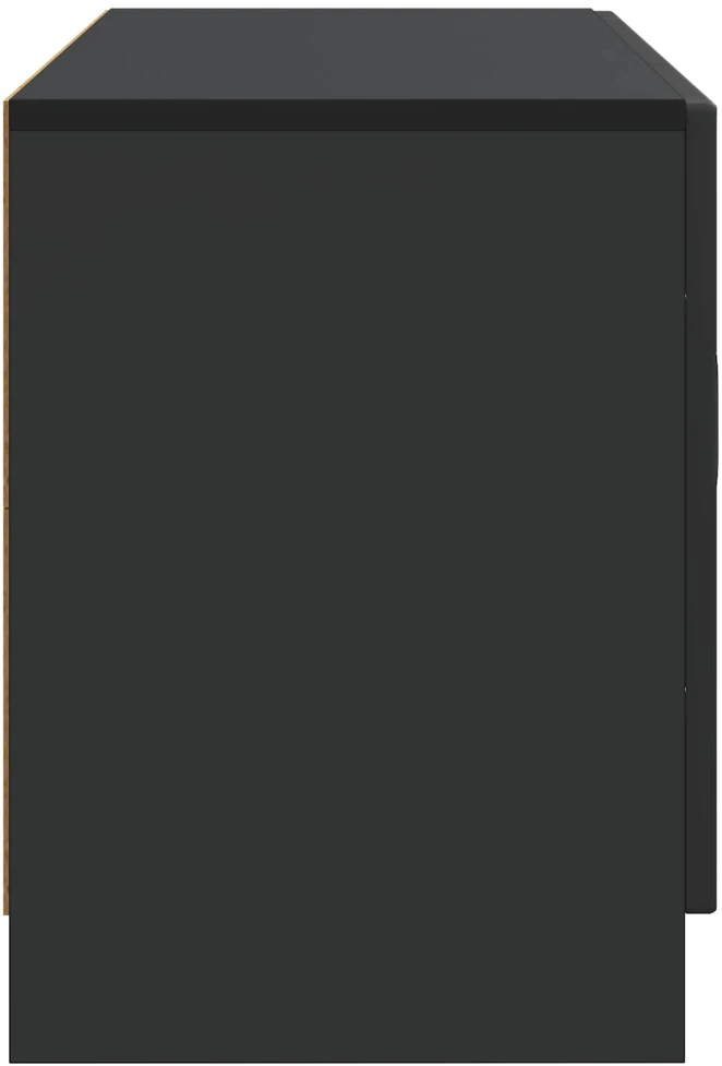 TV staliukas Televizoriaus spintelė Juoda 99 x 34,5 x 47 cm Apdirbta mediena