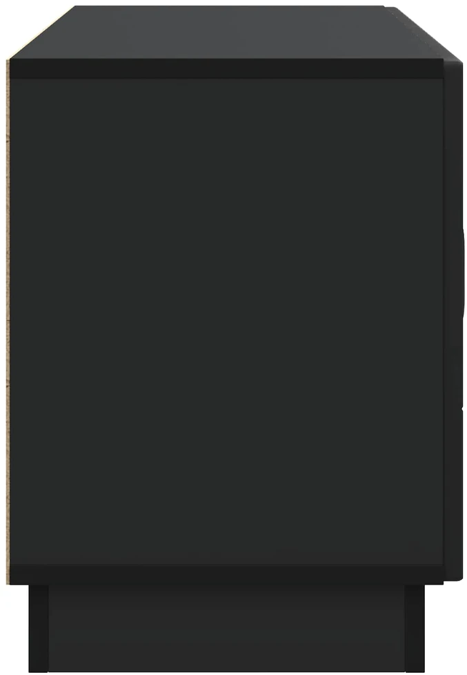 TV staliukas Televizoriaus spintelė Juoda 99 x 34,5 x 47 cm Apdirbta mediena