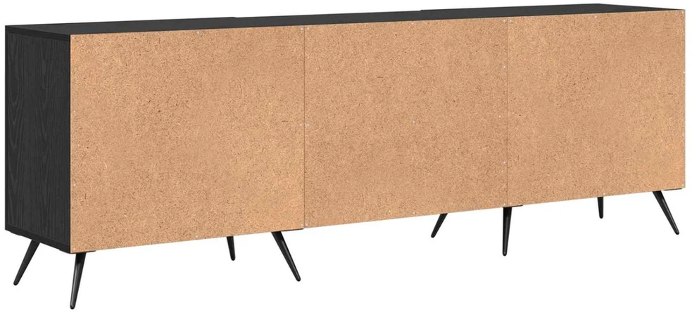 TV staliukas Televizoriaus spintelė 150 x 30 x 50 cm juoda ąžuolo