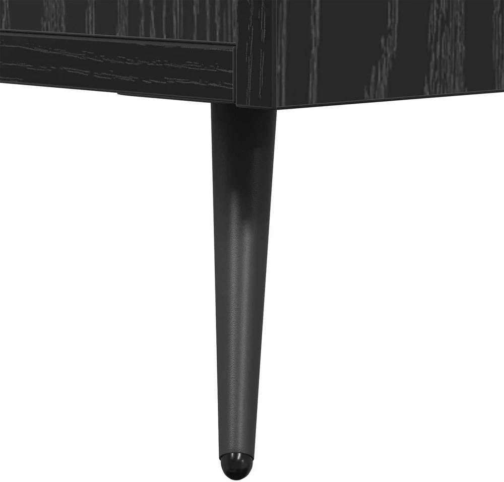TV staliukas Televizoriaus spintelė 150 x 30 x 50 cm juoda ąžuolo