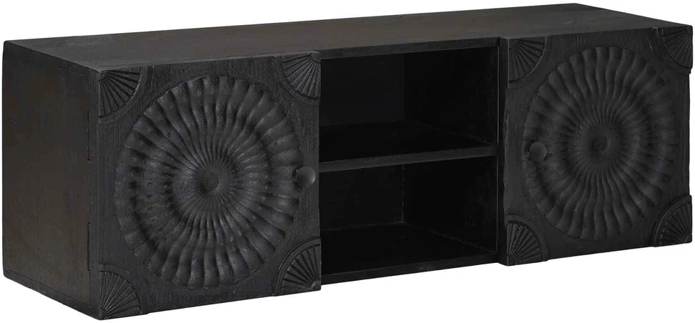 Televizoriaus spintelė Juodas 105 x 30 x 35 cm