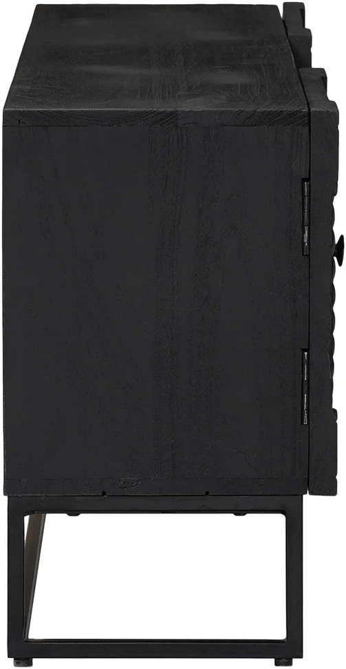 Televizoriaus spintelė Juodas 105 x 30 x 54 cm