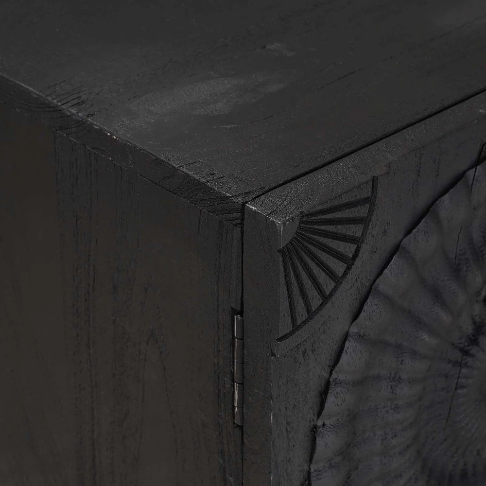 Televizoriaus spintelė Juodas 105 x 30 x 54 cm