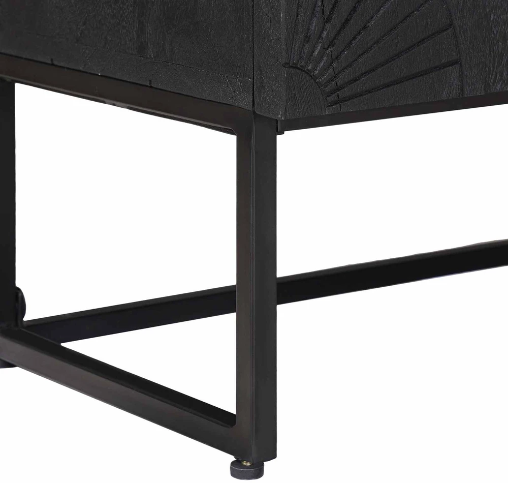 Televizoriaus spintelė Juodas 105 x 30 x 54 cm