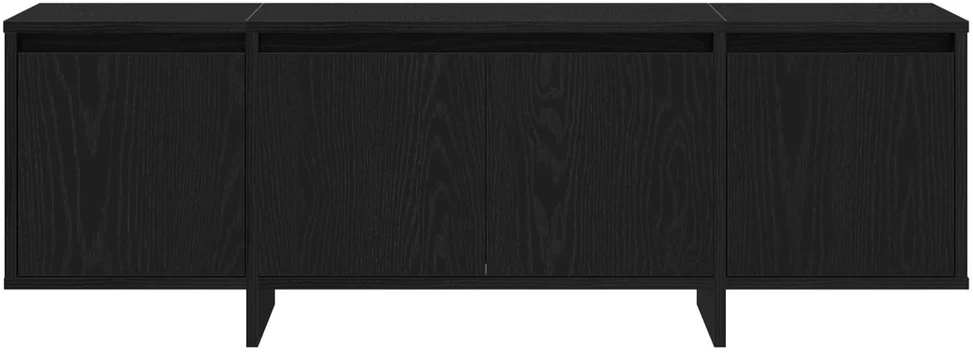 TV staliukas Televizoriaus spintelė 120 x 30 x 40,5 cm Juodas ąžuolas
