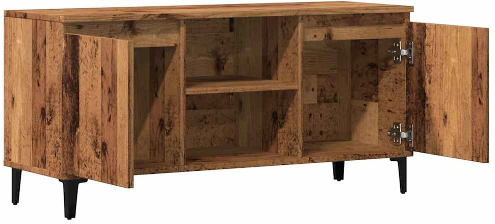 TV staliukas Televizoriaus spintelė, medienos, 102x35x50cm, apdirbta mediena