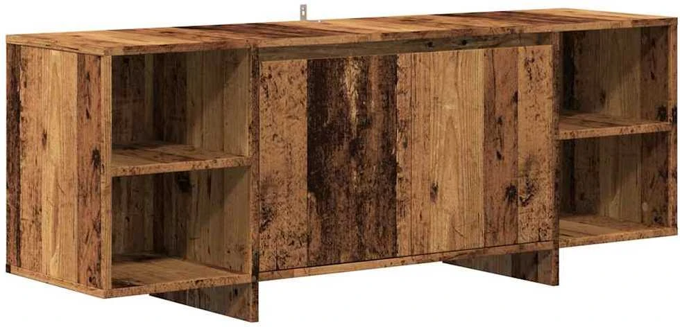 TV staliukas Televizoriaus spintelė, medienos, 130x35x50cm, apdirbta mediena