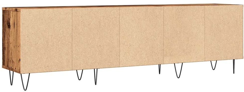 TV staliukas Televizoriaus spintelė, medienos, 150x30x44,5cm, mediena