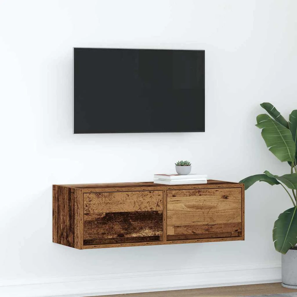 TV staliukas Televizoriaus spintelė, medienos, 80x31x25,5 cm, mediena