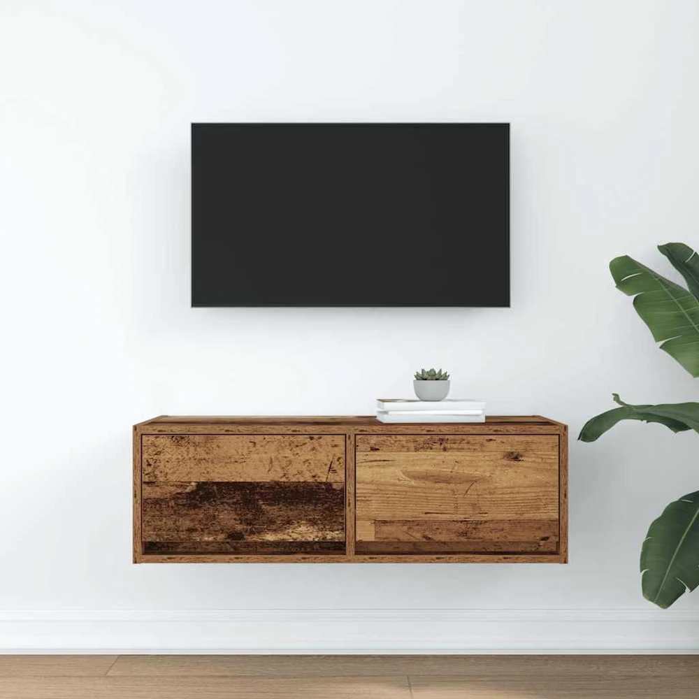 TV staliukas Televizoriaus spintelė, medienos, 80x31x25,5 cm, mediena