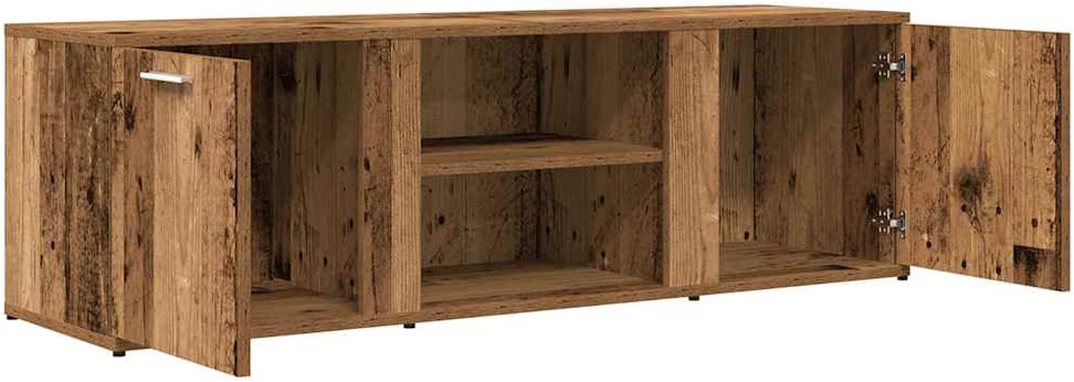 TV staliukas televizoriaus spintelė Old Wood 120x34x37 cm Engineered Wood