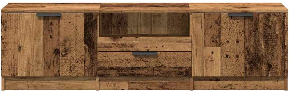 TV staliukas televizoriaus spintelė Old Wood 140x35x40 cm Engineered Wood