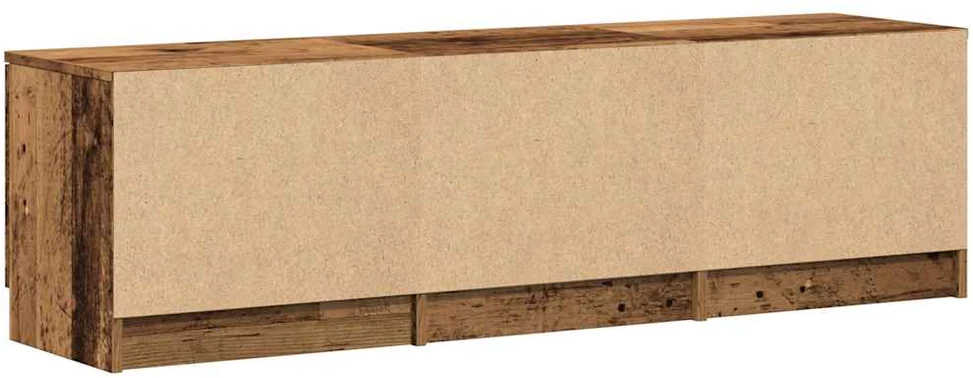TV staliukas televizoriaus spintelė Old Wood 140x35x40 cm Engineered Wood