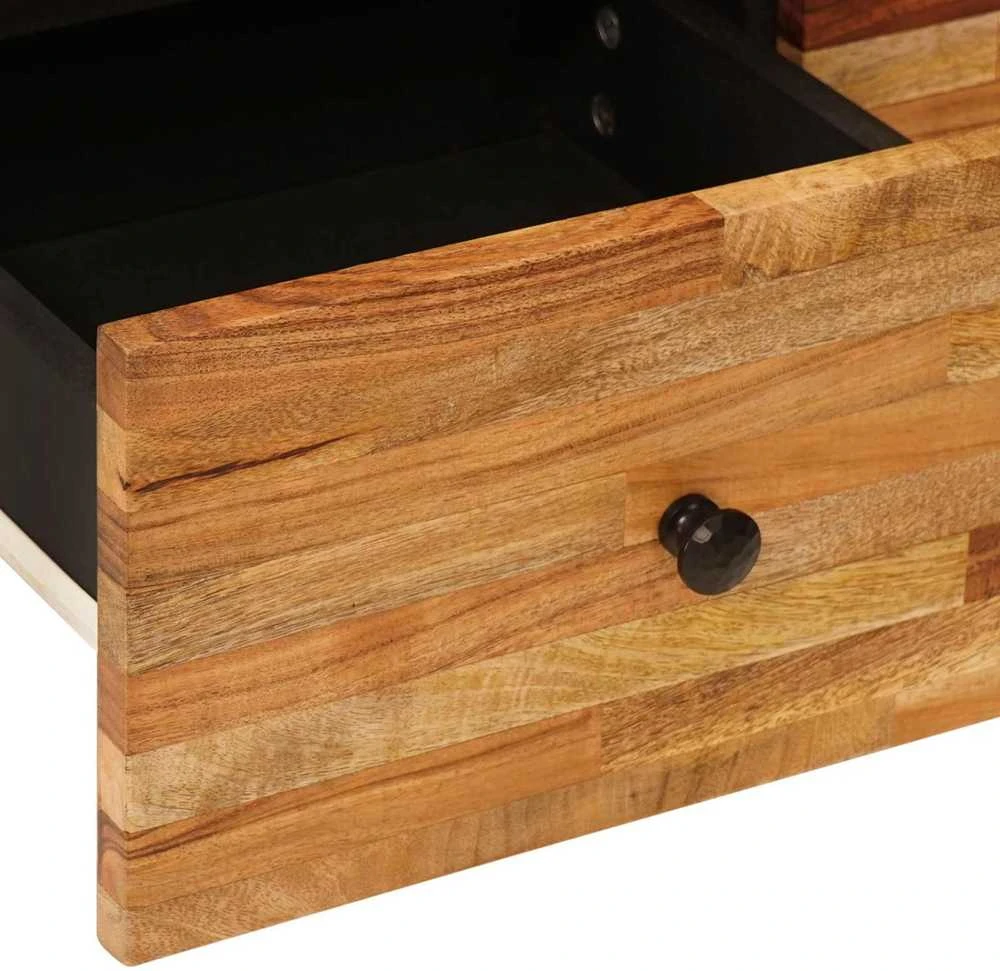 Televizoriaus spintelė Ruda 70 x 33 x 46 cm Kietas mango medis