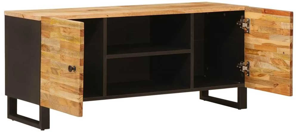 Televizoriaus spintelė Ruda 105 x 33 x 46 cm Kietas mango medis