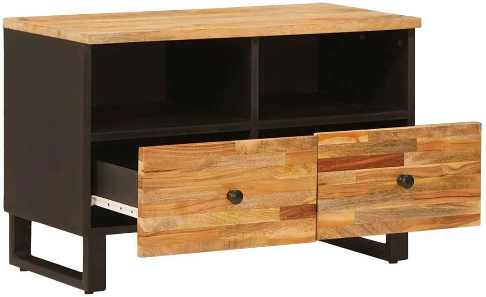 Televizoriaus spintelė Ruda 70 x 33 x 46 cm Kietas mango medis
