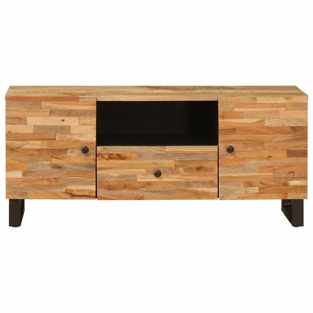 Televizoriaus spintelė Ruda 105 x 33 x 46 cm Kietas mango medis