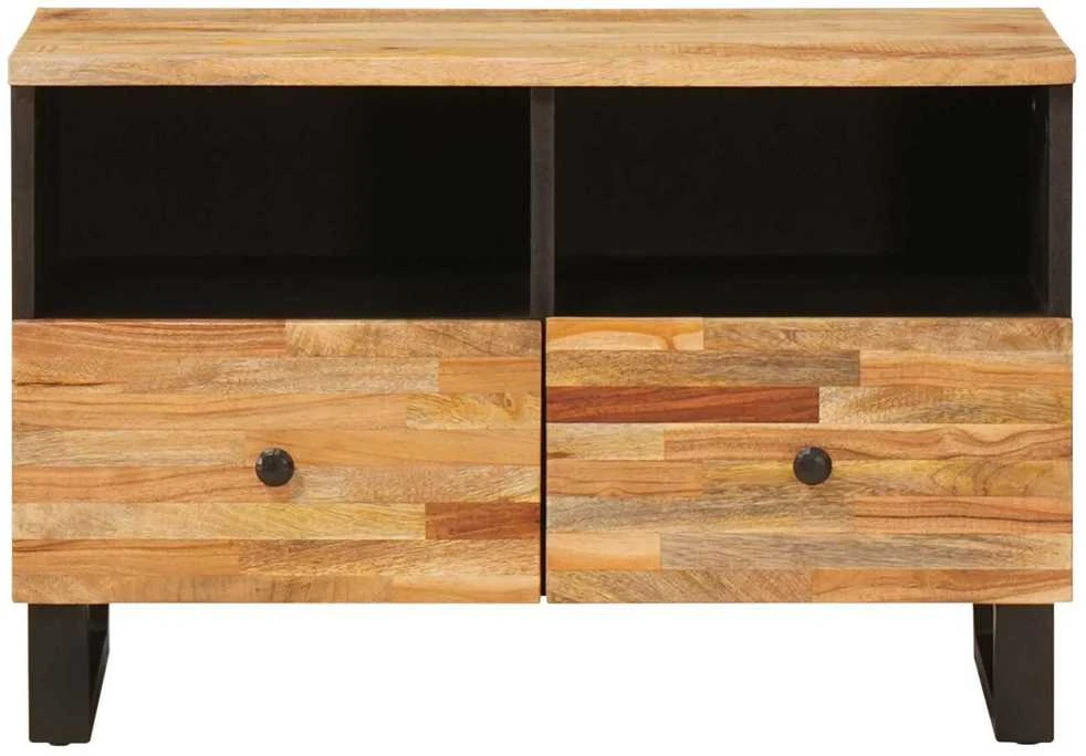 Televizoriaus spintelė Ruda 70 x 33 x 46 cm Kietas mango medis