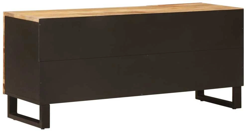 Televizoriaus spintelė Ruda 105 x 33 x 46 cm Kietas mango medis