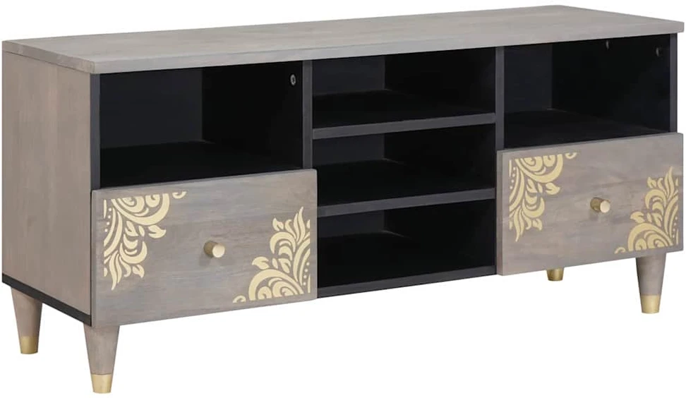 Televizoriaus spintelė Pilka 100 x 33 x 46 cm