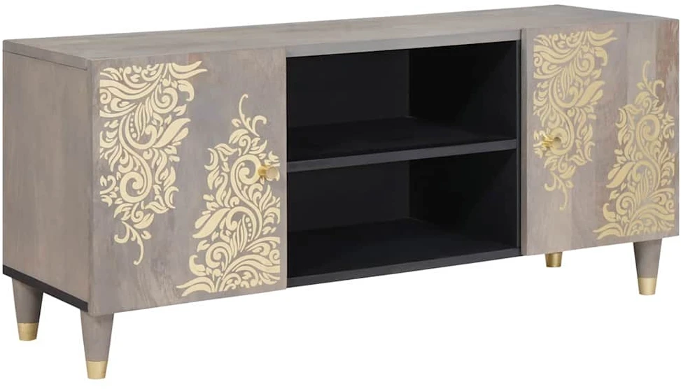 Televizoriaus spintelė Pilka 105 x 33 x 46 cm