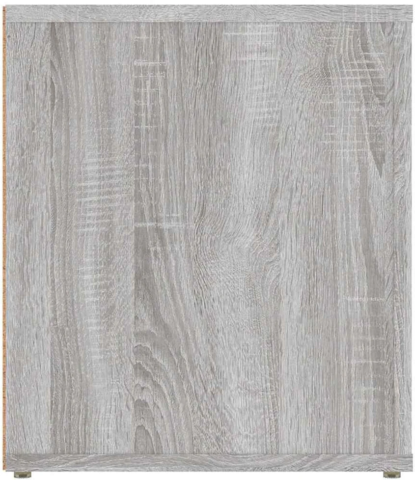 TV staliukas Televizoriaus spintelė, pilka ąžuolo, 100x35x40cm, mediena