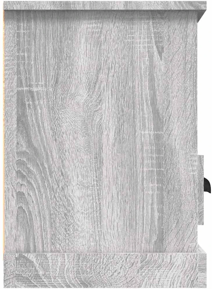 TV staliukas Televizoriaus spintelė, pilka ąžuolo, 100x35x50cm, mediena