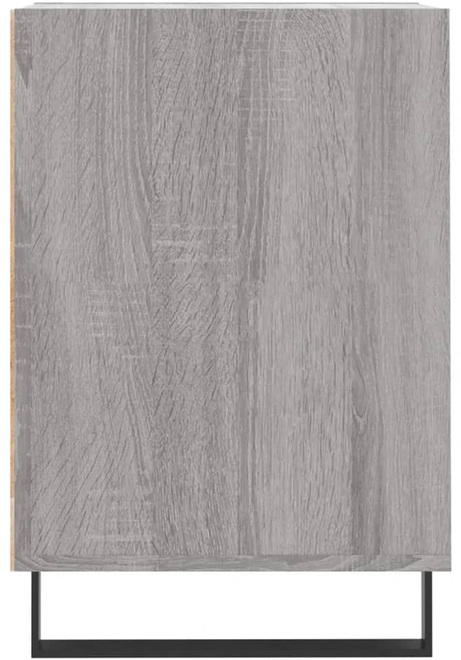 TV staliukas Televizoriaus spintelė, pilka ąžuolo, 100x35x55cm, mediena