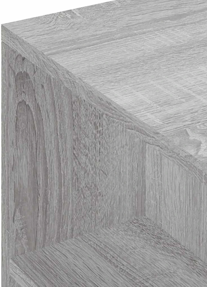 TV staliukas Televizoriaus spintelė, pilka ąžuolo, 102x34,5x43cm, mediena