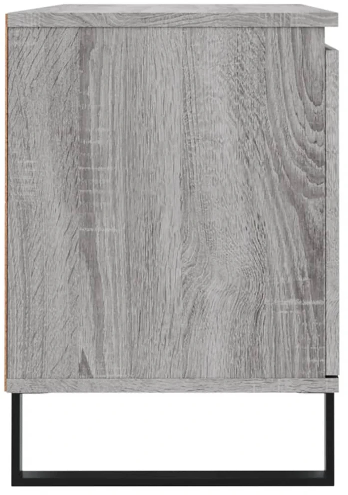 TV staliukas Televizoriaus spintelė, pilka ąžuolo, 104x35x50cm, mediena