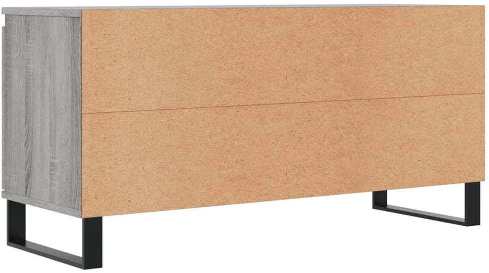 TV staliukas Televizoriaus spintelė, pilka ąžuolo, 104x35x50cm, mediena