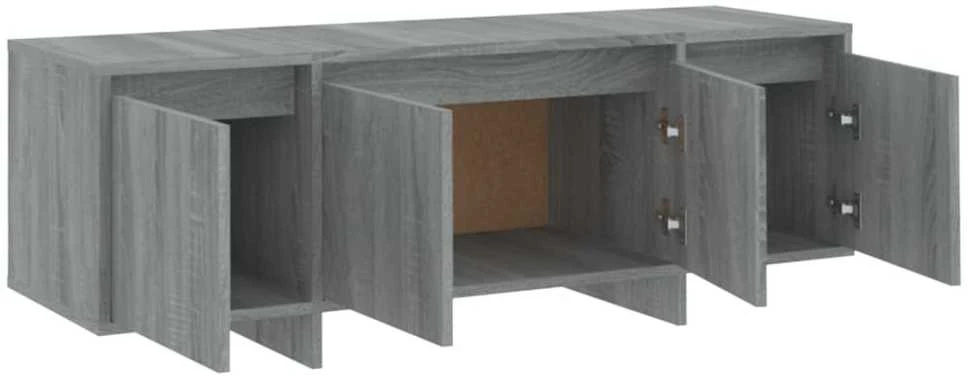 TV staliukas Televizoriaus spintelė, pilka ąžuolo, 120x30x40,5cm, MDP