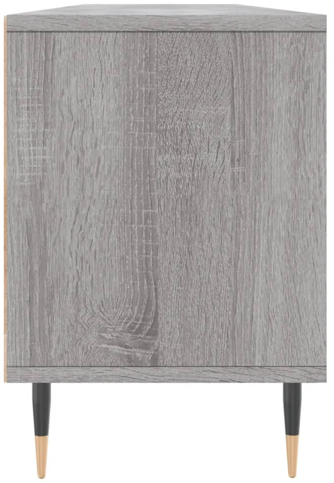 TV staliukas Televizoriaus spintelė, pilka ąžuolo, 150x30x44,5cm, mediena
