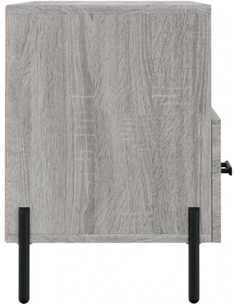 TV staliukas Televizoriaus spintelė, pilka ąžuolo, 80x36x50cm, mediena