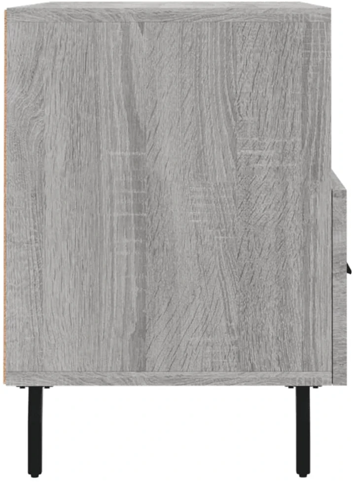TV staliukas Televizoriaus spintelė, pilka ąžuolo, 80x36x50cm, mediena