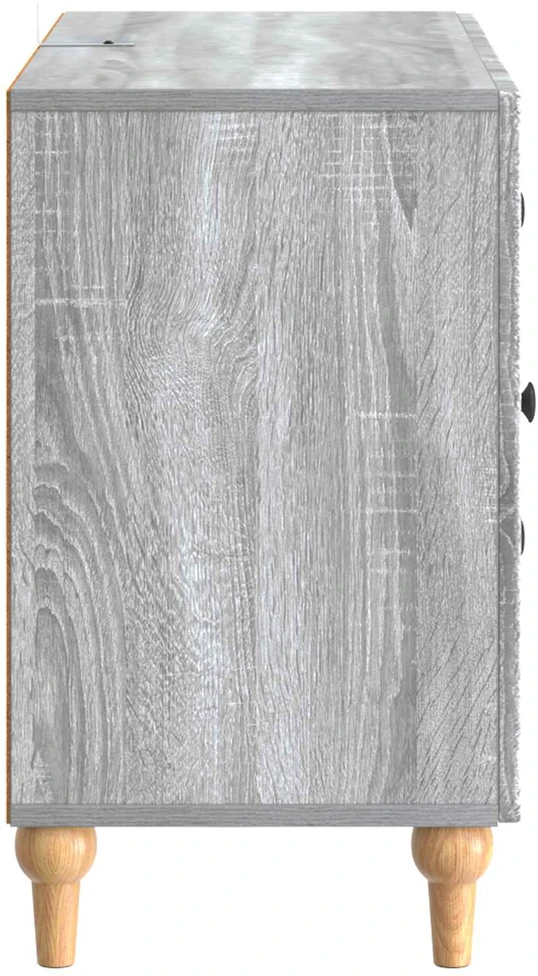 Televizoriaus spintelė Pilka sonoma ąžuolo 89 x 34,5 x 60 cm