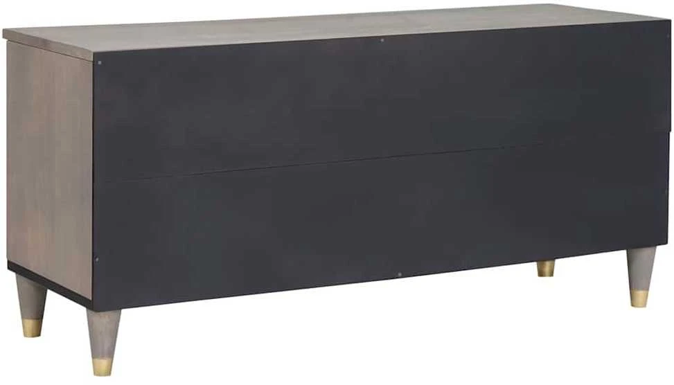 Televizoriaus spintelė su stalčių Pilka 100 x 33 x 46 cm
