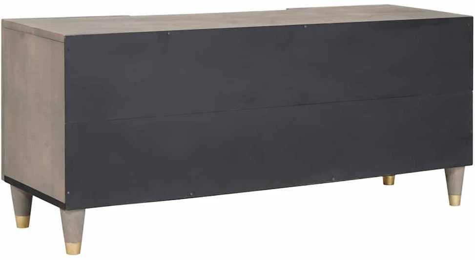 Televizoriaus spintelė su stalčių Pilka 105 x 33 x 46 cm
