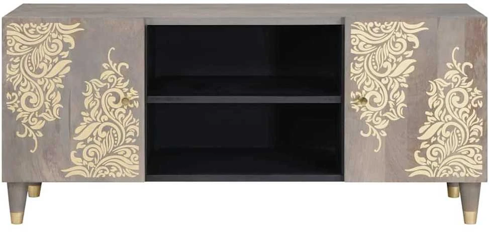Televizoriaus spintelė Pilka 105 x 33 x 46 cm