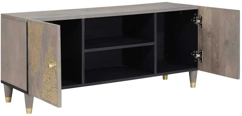 Televizoriaus spintelė Pilka 105 x 33 x 46 cm