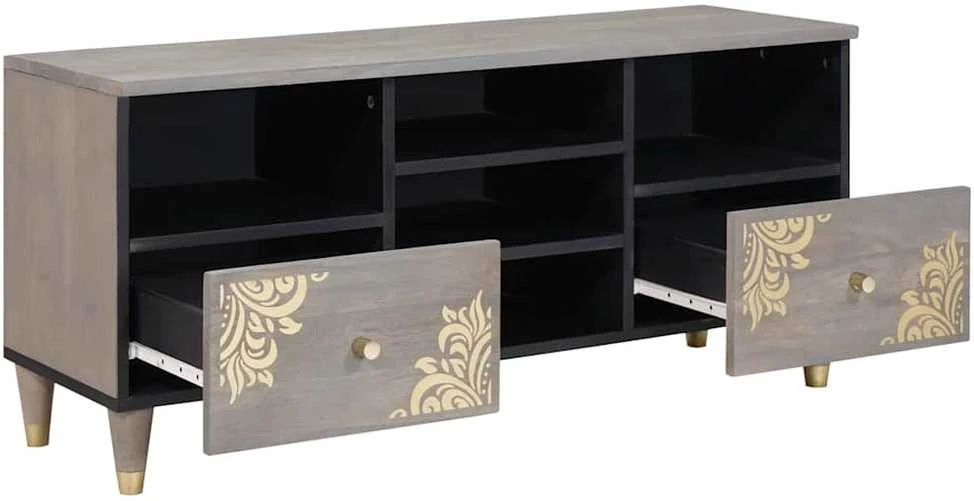 Televizoriaus spintelė Pilka 100 x 33 x 46 cm