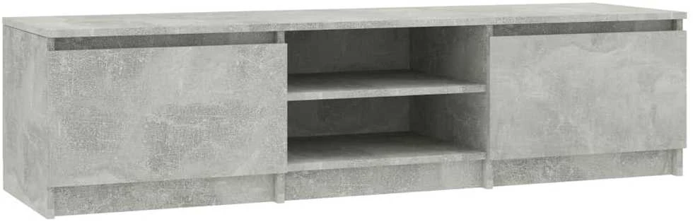 TV staliukas Televizoriaus spintelė, betono, 140x40x35,5cm, apdirbta mediena