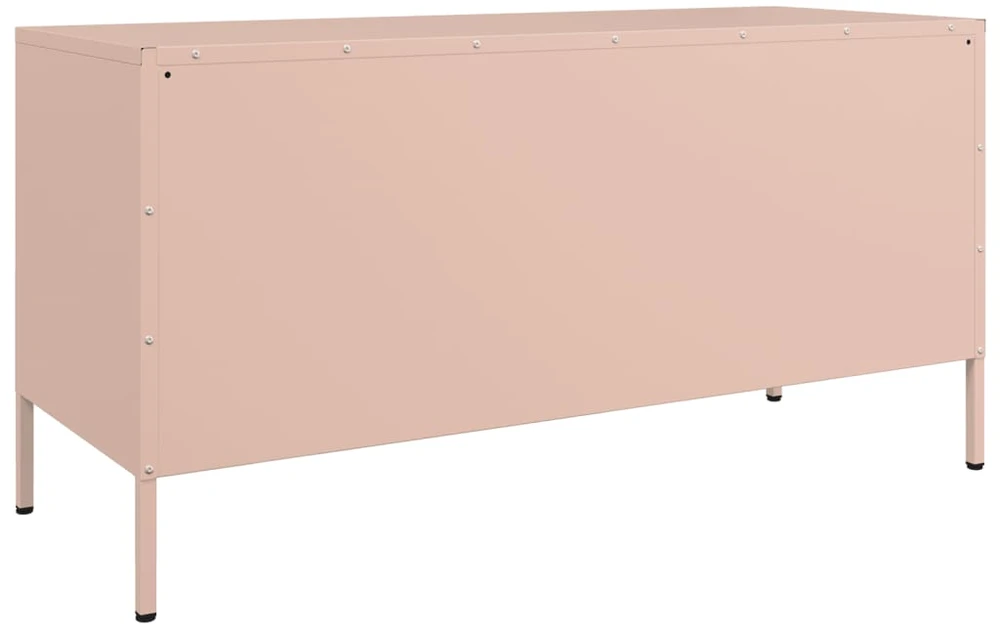 TV staliukas Televizoriaus spintelė, rožinė, 100,5x39x50,5cm, plienas