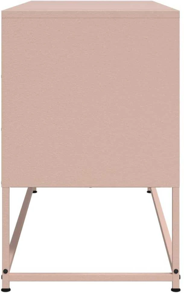 TV staliukas Televizoriaus spintelė, rožinė, 100,5x39x60,5cm, plienas