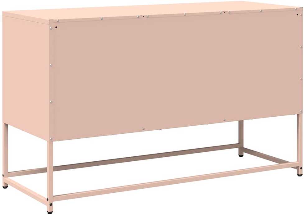 TV staliukas Televizoriaus spintelė, rožinė, 100,5x39x60,5cm, plienas