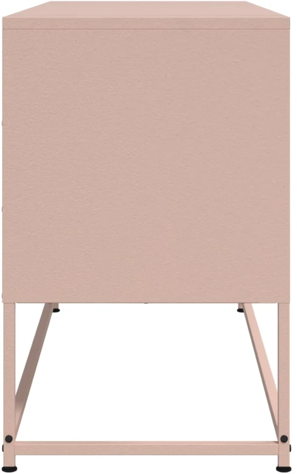 TV staliukas Televizoriaus spintelė, rožinė, 100,5x39x60,5cm, plienas