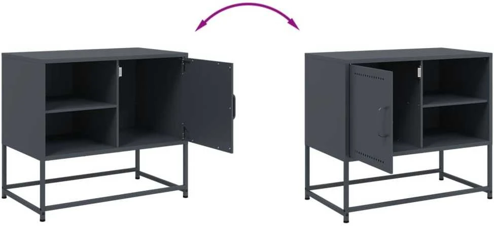TV staliukas Televizoriaus spintelė, rožinė, 100,5x39x60,5cm, plienas