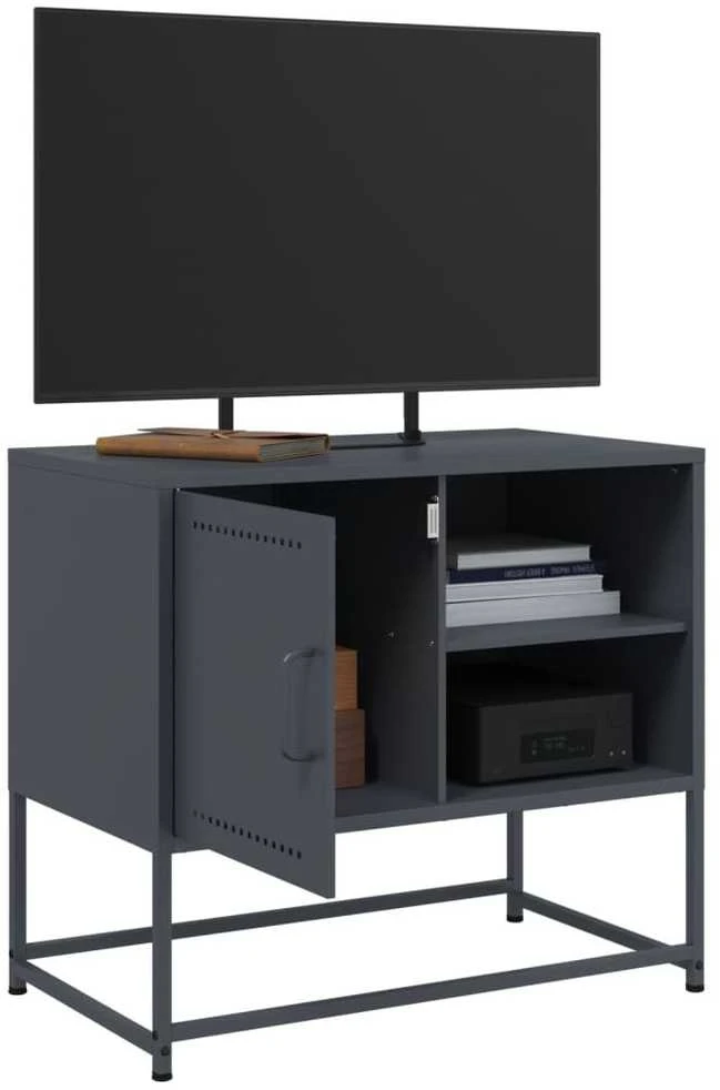 TV staliukas Televizoriaus spintelė, rožinė, 100,5x39x60,5cm, plienas