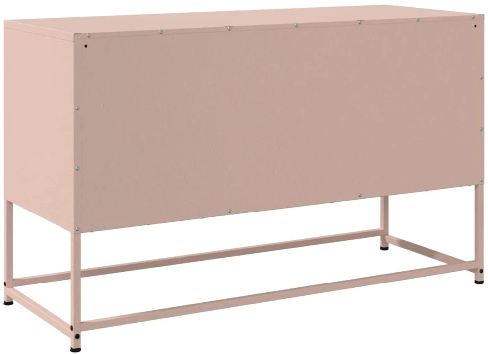 TV staliukas Televizoriaus spintelė, rožinė, 100,5x39x60,5cm, plienas